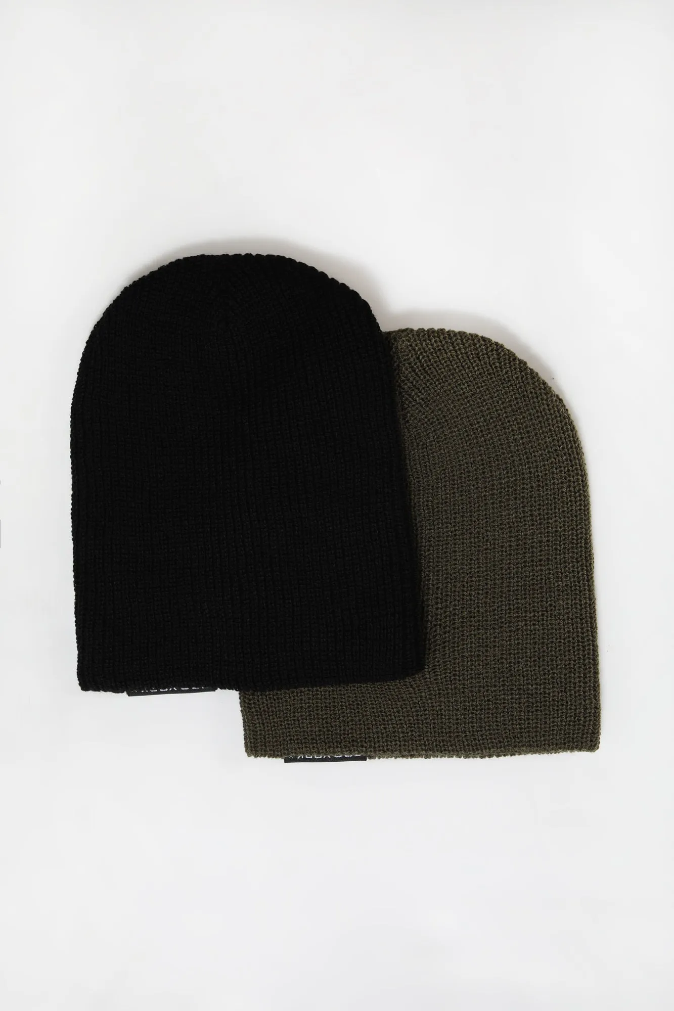 2 Tuques Style Slouchy Zoo York Homme