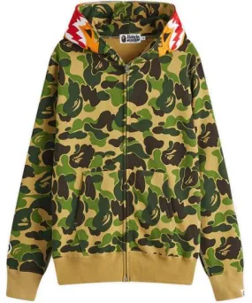 A Bathing Ape Men's ABC Camo Tiger Zip Hoodie