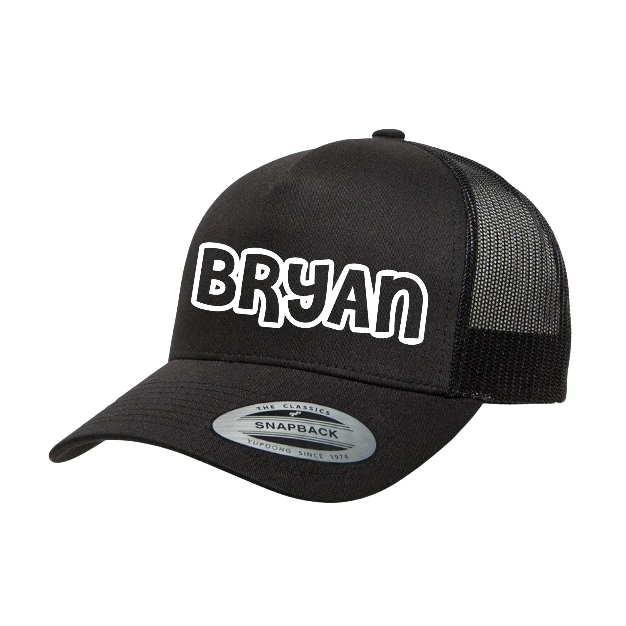 ADULT Personalized Hat - Outline Name