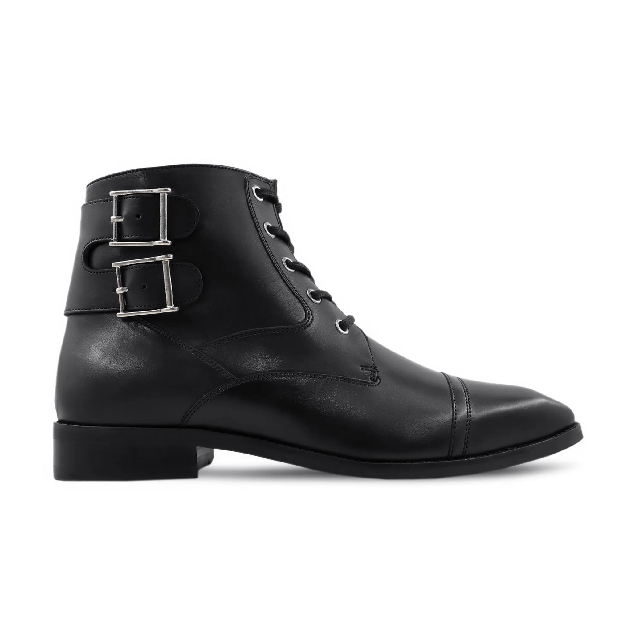 Amado - Men's Black Calf Leather Boot