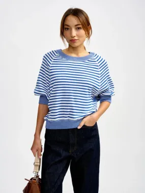 Bellerose Anglet Sweater - Blue Stripes: 0 (UK6/8)