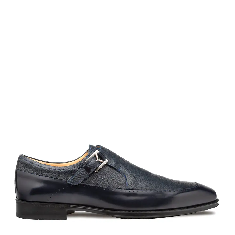 Bernardo Deer/Shine Monk Strap