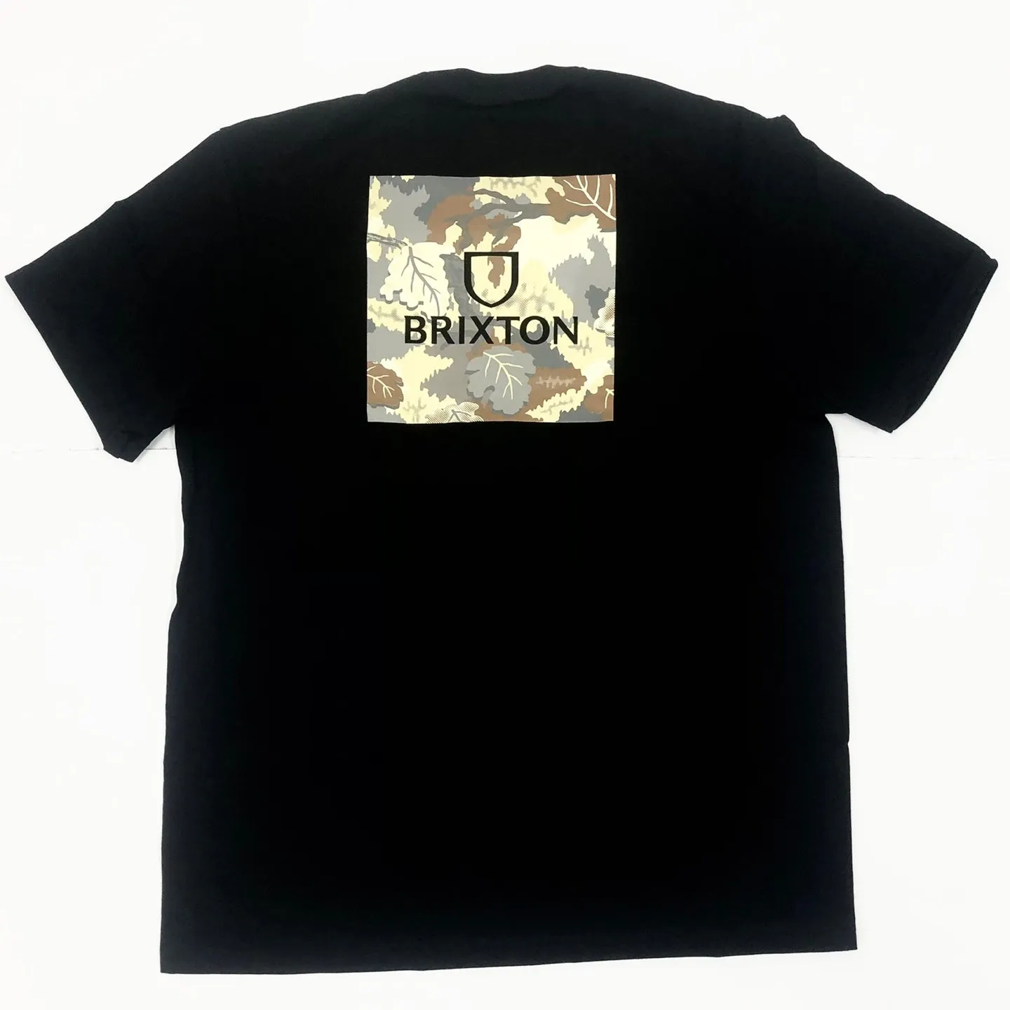 BRIXTON Alpha Square S/S Standard T-Shirt - Black Combo