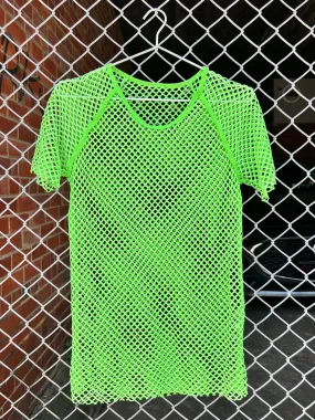 CAPTURE MESH TEE - GREEN