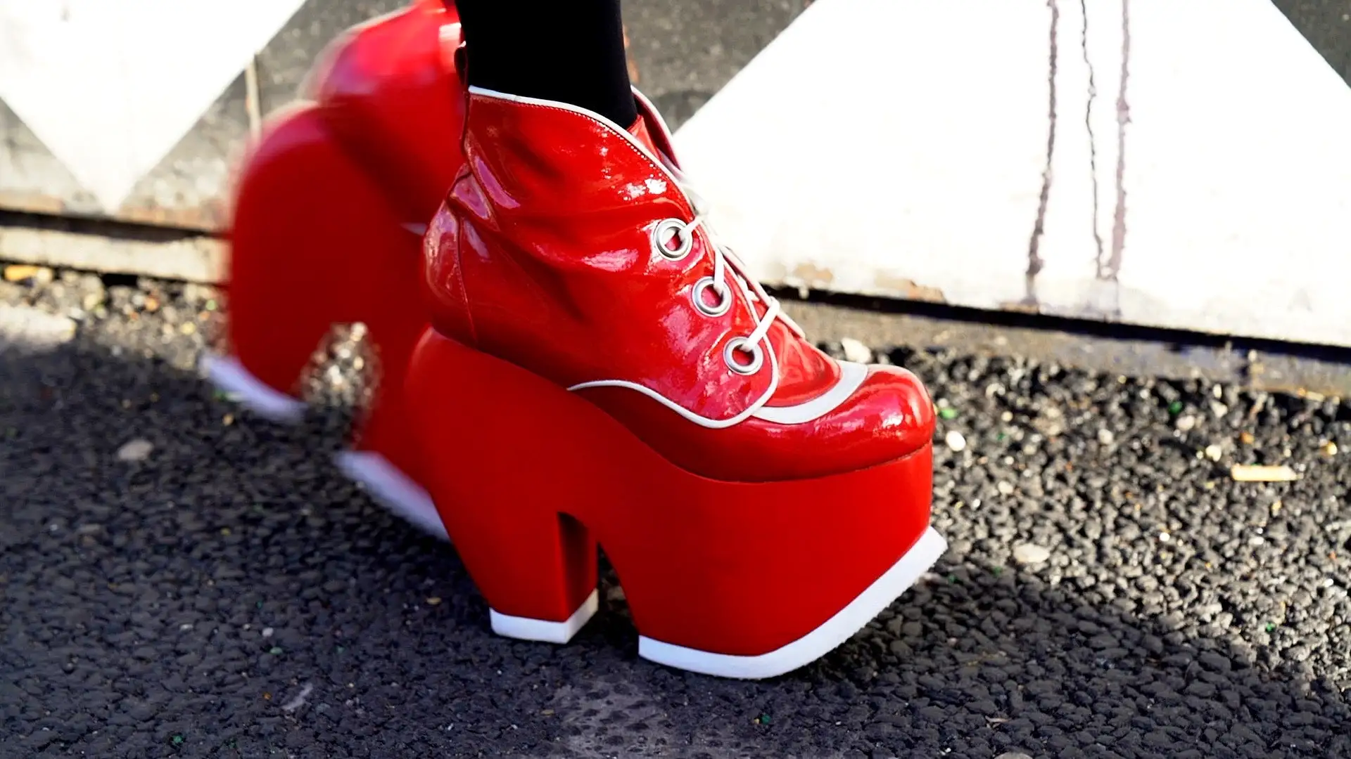 Cartoon Bumper Platform Shoes