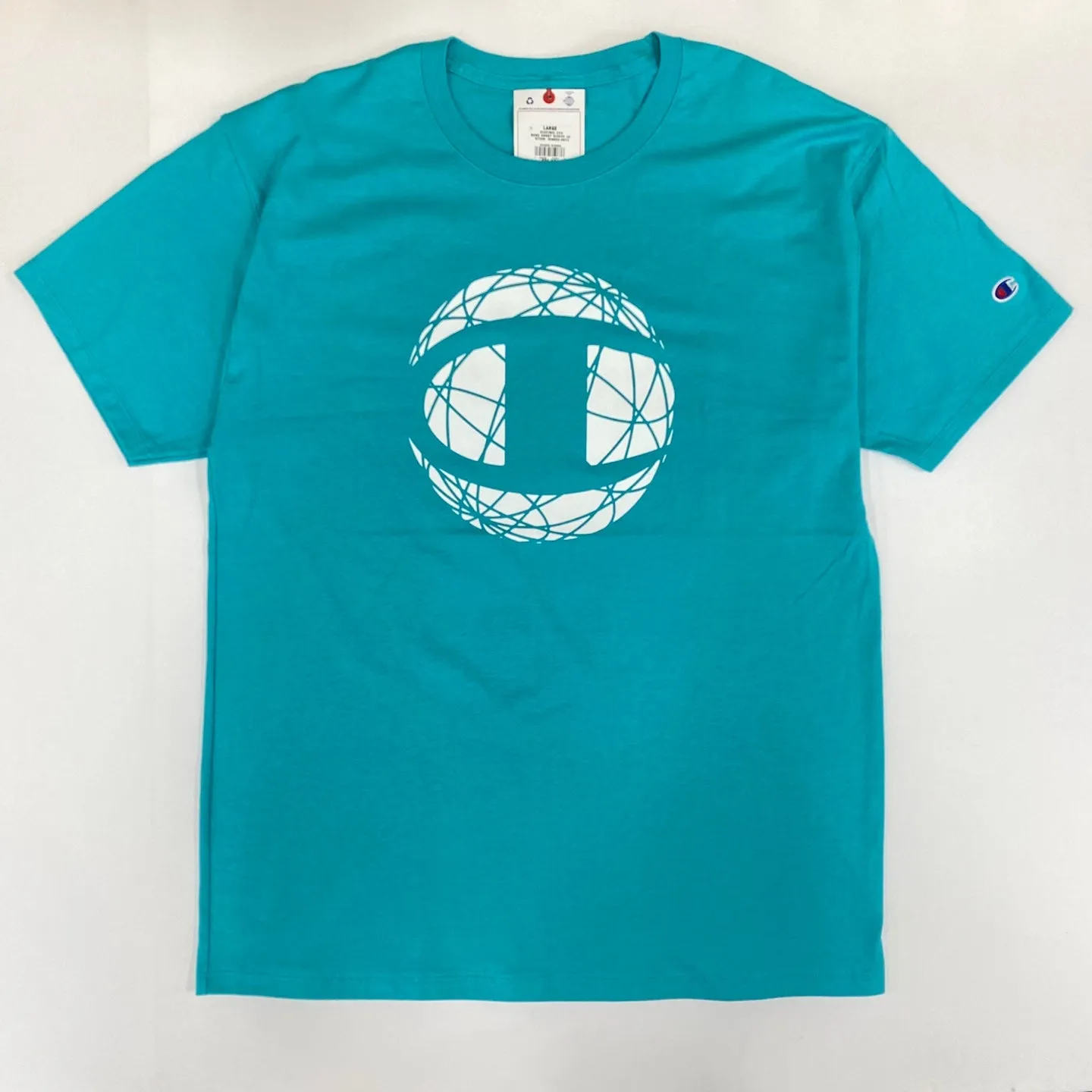 Champion C Logo Globe Graphic T-Shirt