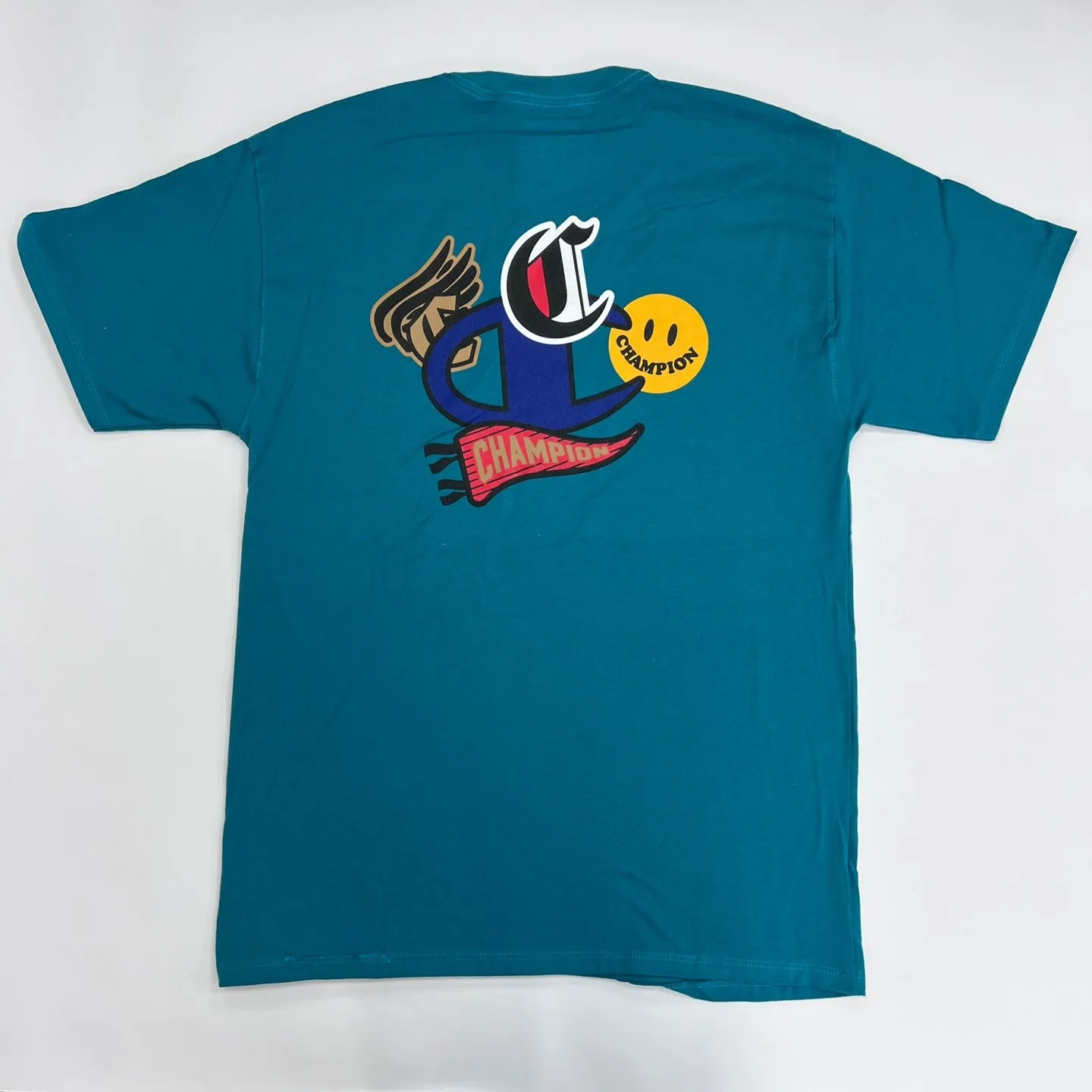 Champion Logo Graphic Print T-Shirt