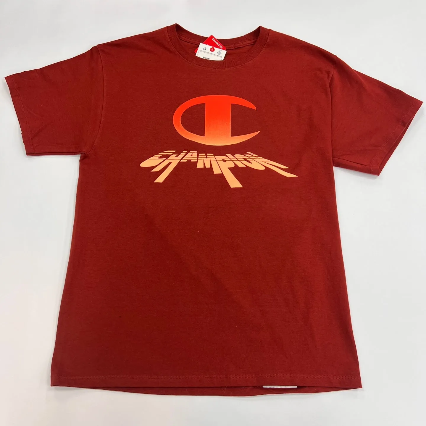 Champion Logo Typographic T-Shirt