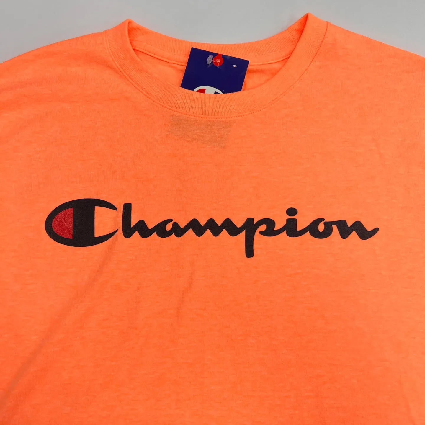 Champion Neon Orange Short Sleeve T-Shirt