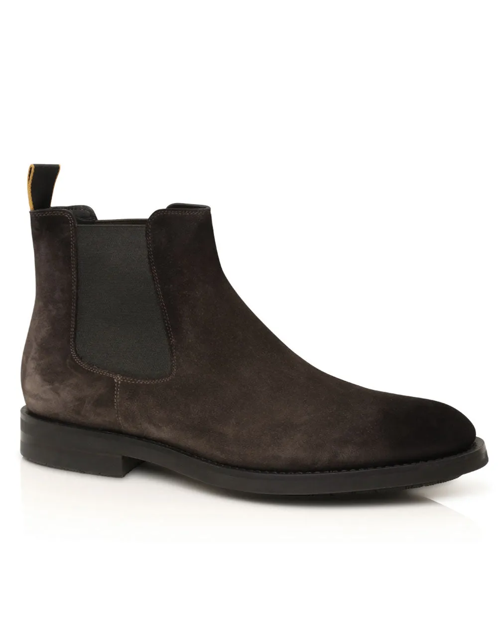 Chelsea Boot with Rubber Sole in Grey