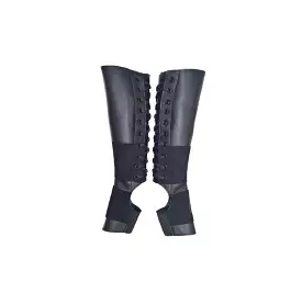 CHILDRENS Classic Black Aerial Boots w/ Suede Grip