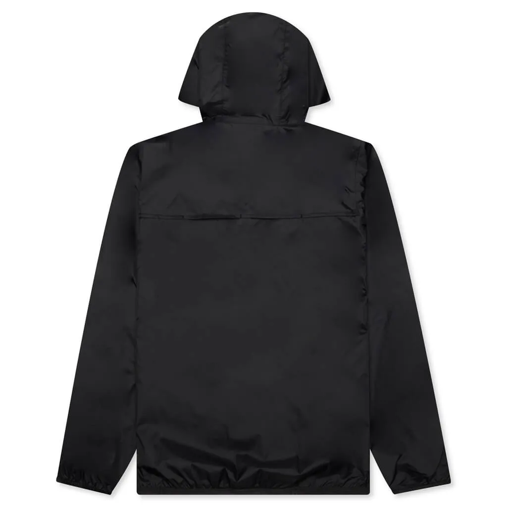 Comme des Garcons Play x K-Way Logos Full Zip Jacket - Beige/Black