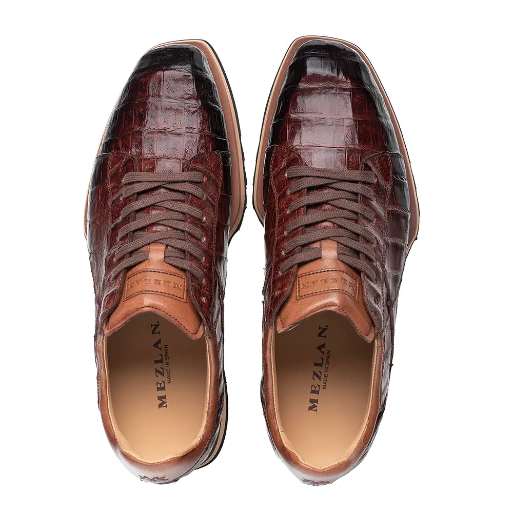 Crocodile Grid Sole Sport Oxford