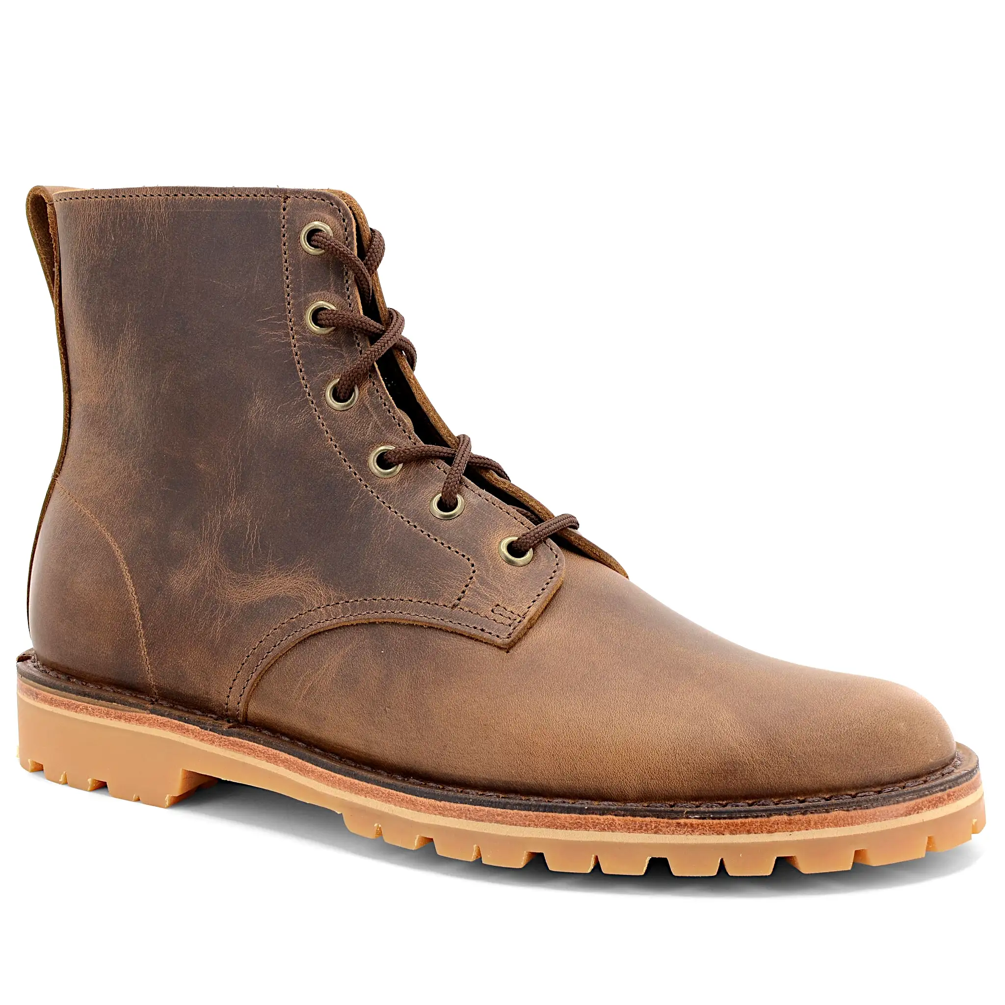 Desert Hi-Top Boots Brush Waxy