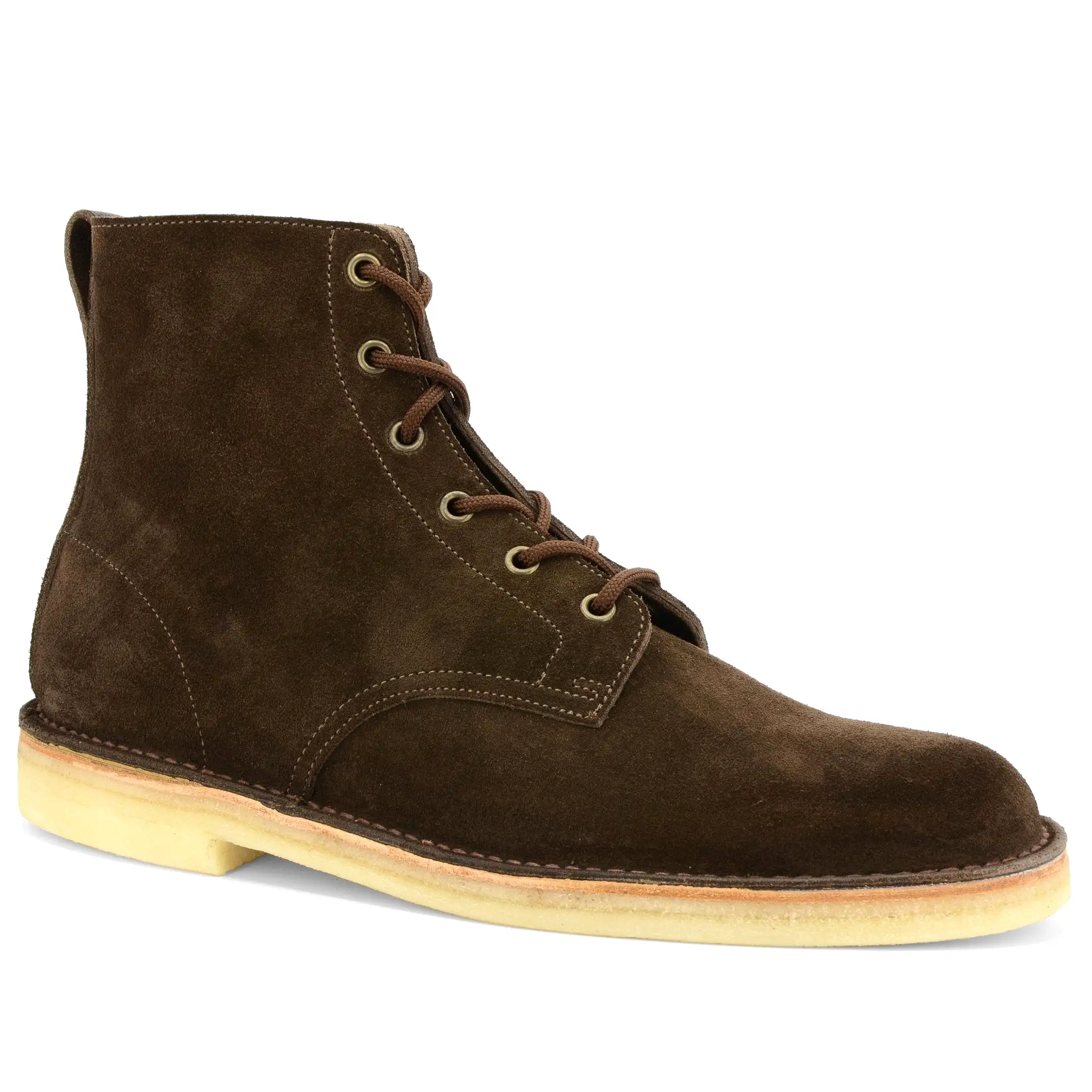 Desert Hi-Top Brown Suede