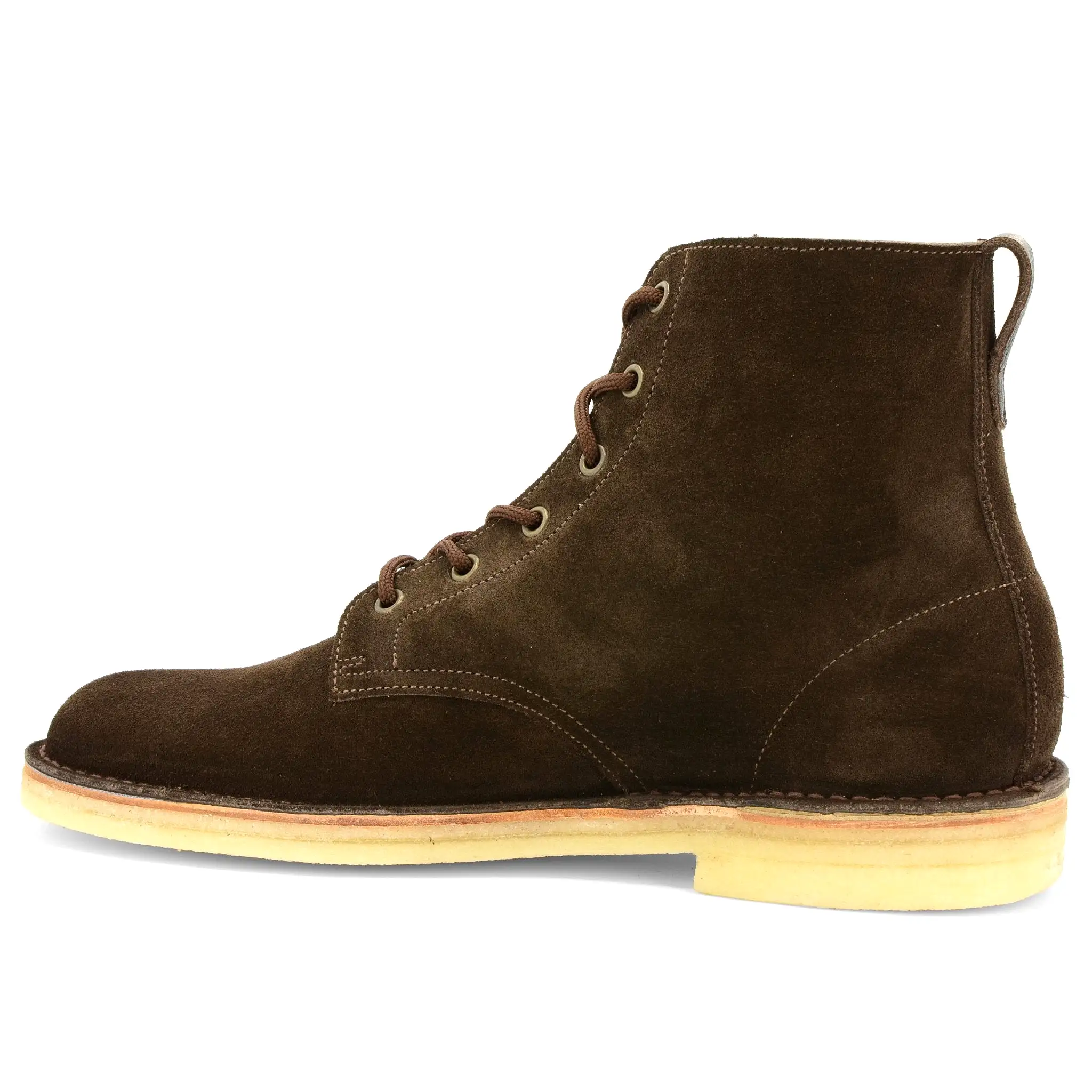 Desert Hi-Top Brown Suede