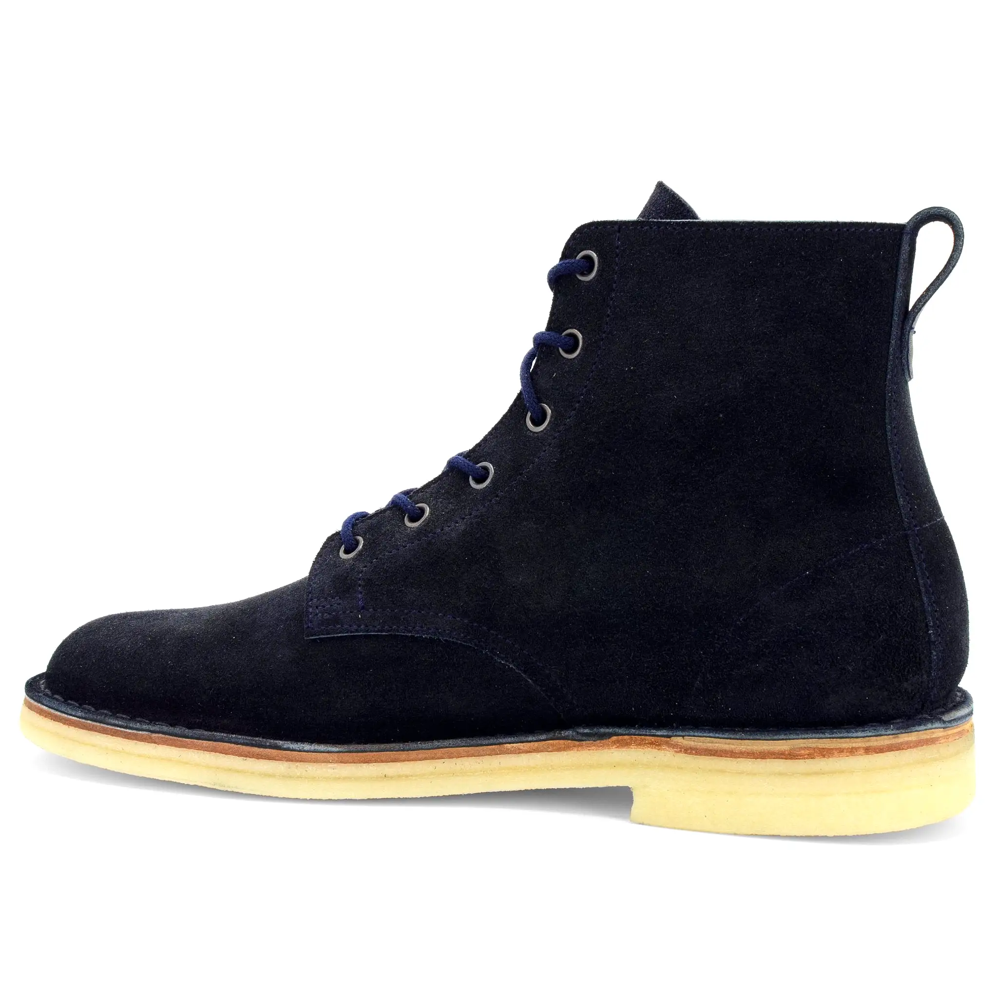 Desert Hi-Top Navy Suede