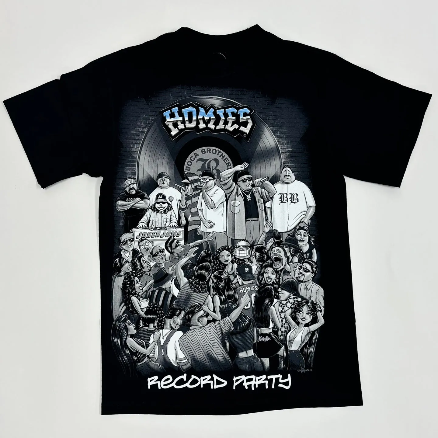 DGA HOMIES Record Party Heavyweight Graphic T-shirt