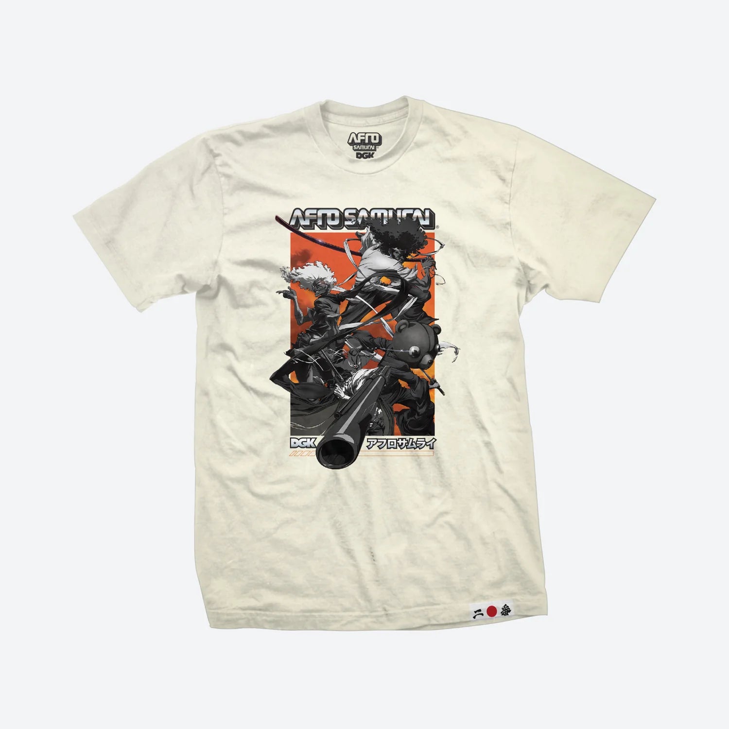 DGK X AFRO SAMURAI Collage Graphic T-shirt