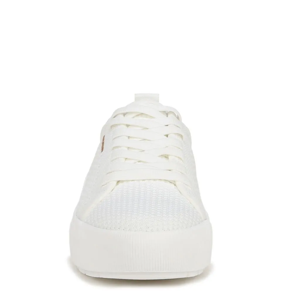 DR. SCHOLL'S  WOMENS TIME OFF KNIT LACE SNEAKER