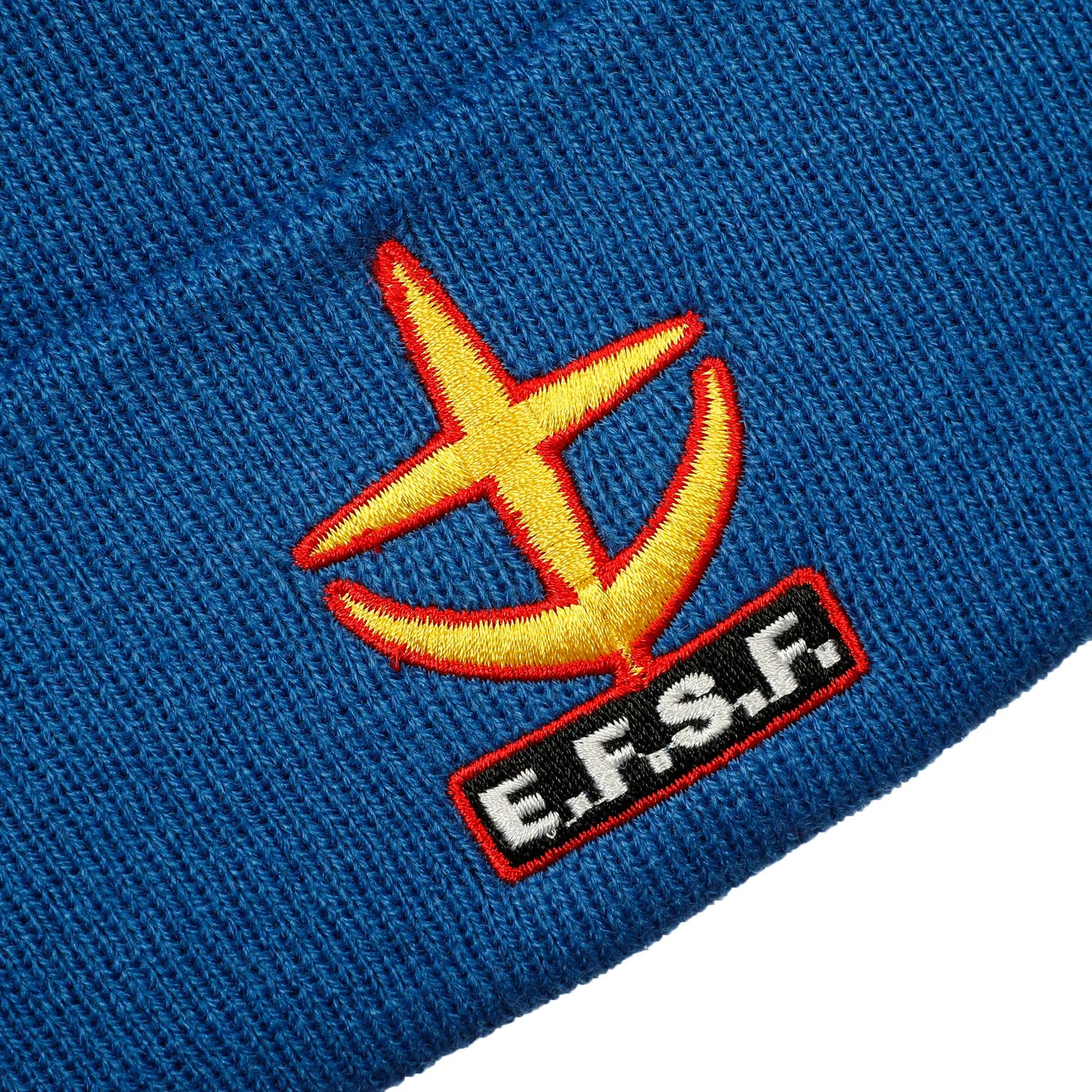 E.F.S.F. Embroidered Blue Beanie