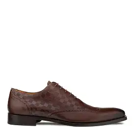 Embossed Calf Wingtip Oxford