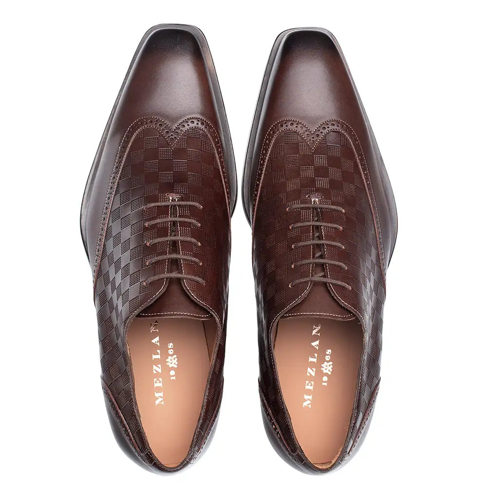 Embossed Calf Wingtip Oxford