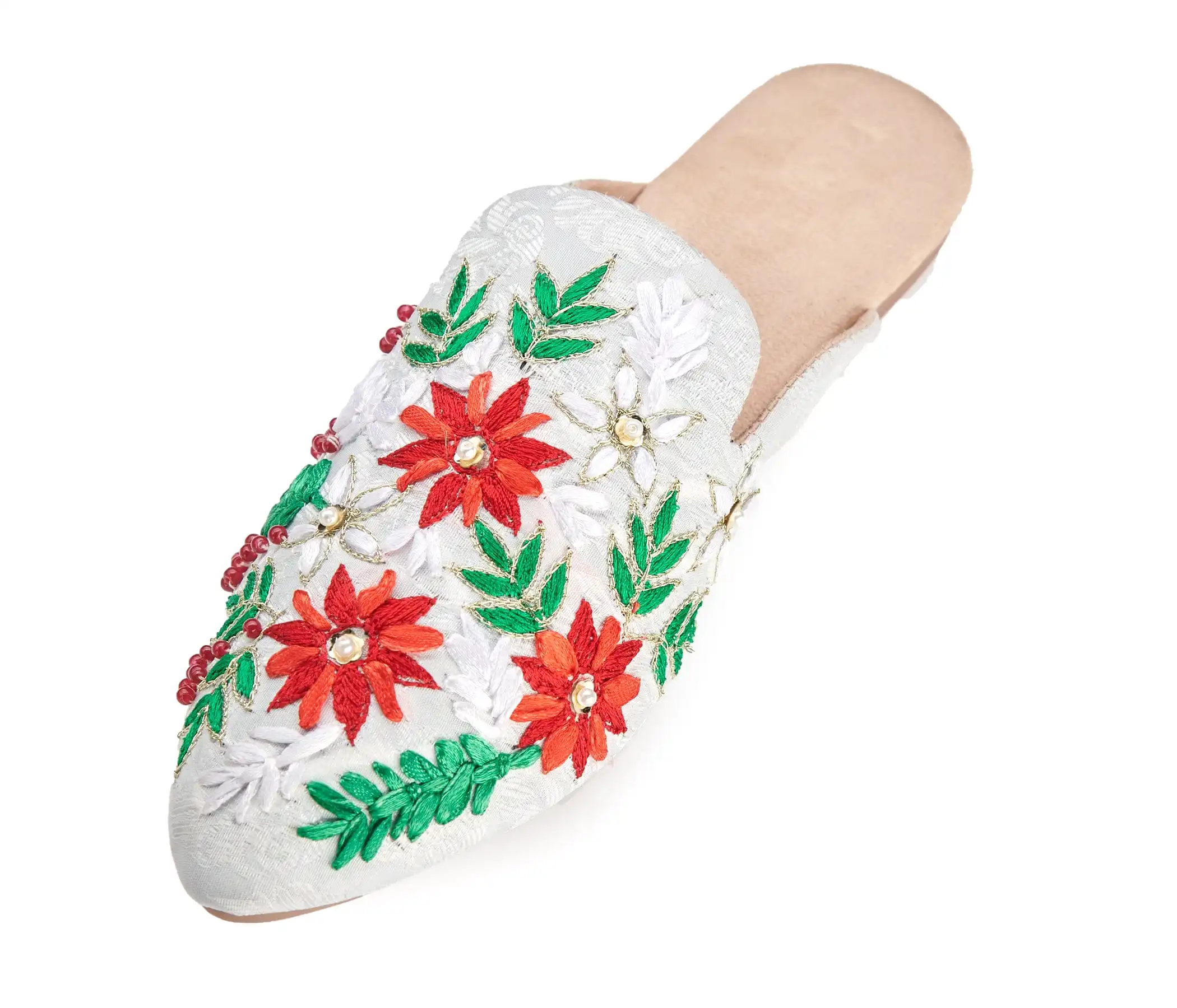 Festive Snowflake Mules