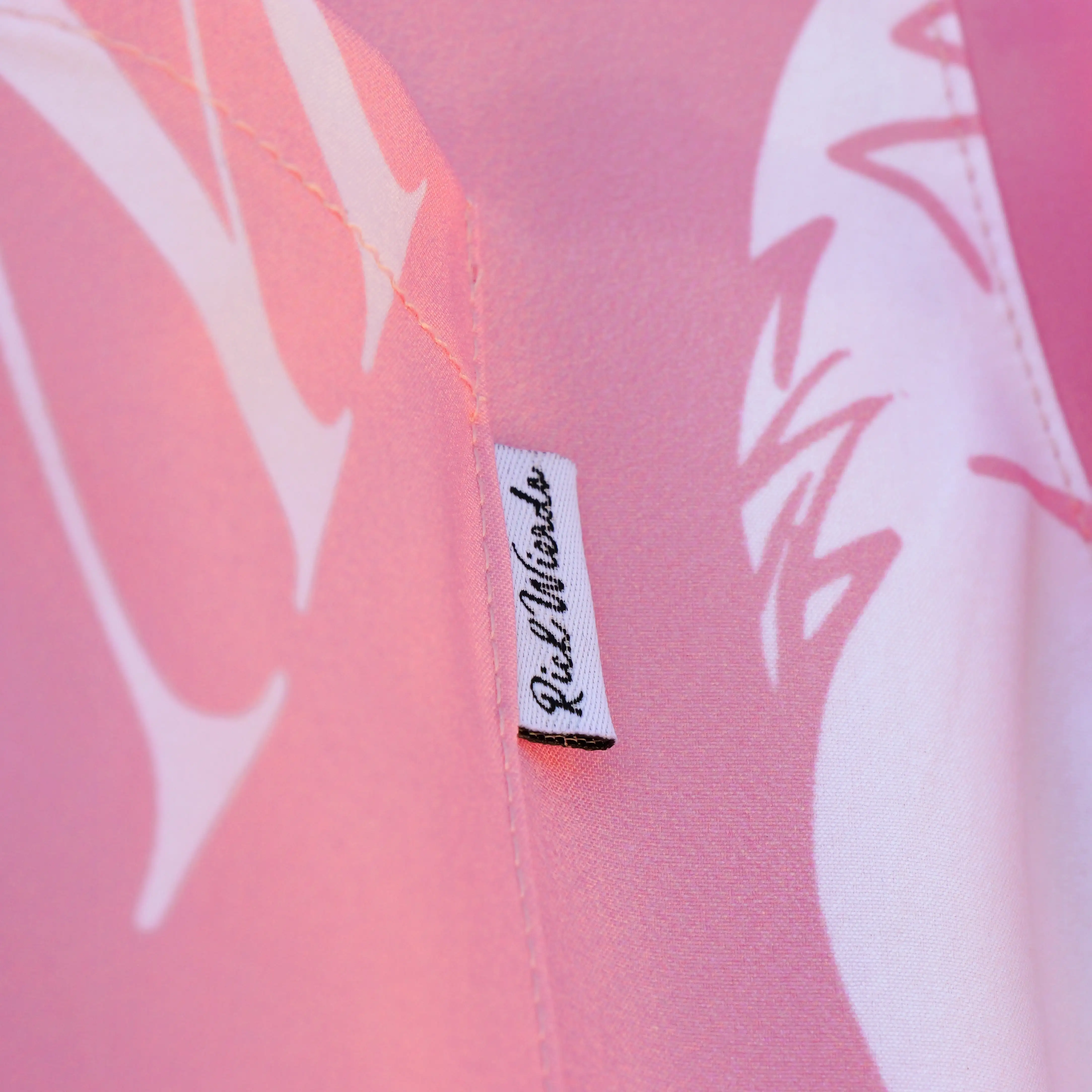 FLAMINGO SILK SHIRT PINK