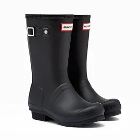 Hunter Original Kids Wellington Boots in Black