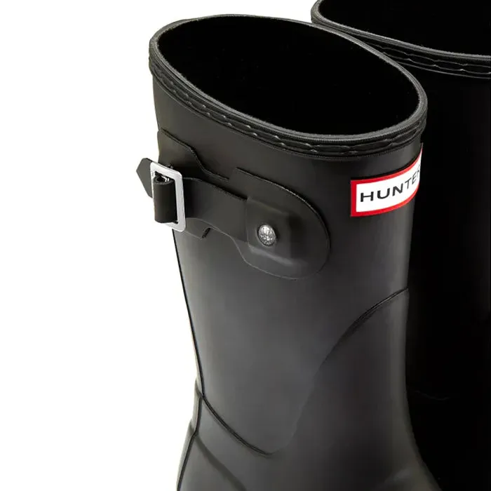 Hunter Women's Original Short Wellington Boots in Black