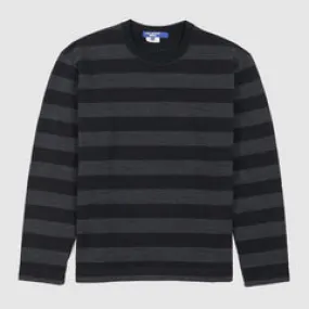 Junya Watanabe Man Relaxed Striped Crew Neck Sweater