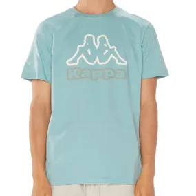 KAPPA Logo Ostesso T-Shirt - Sage Blue