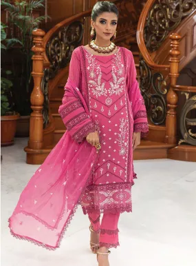 Khuwabeeda By Addee Embroidered Chiffon Stitched 3 Piece Suit - AD23KC MF-013 RAMEEN