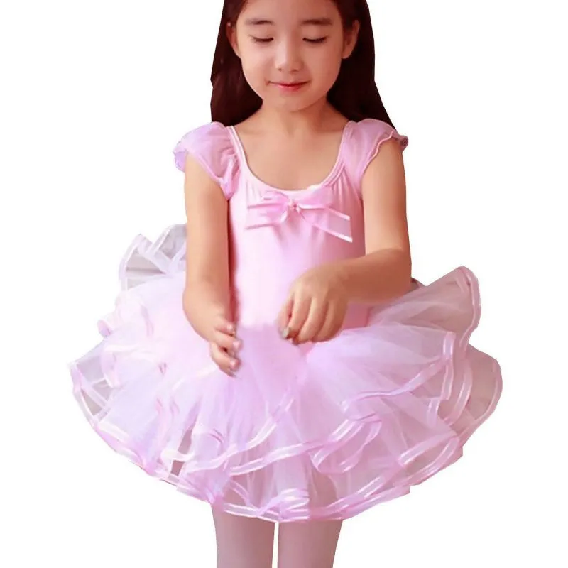 Lace Ballet Dance Dress For Girls Kids Party Ballet Tutu dress Children Ballerina Dancewear Princess Ballet Costumes LY5 SM6