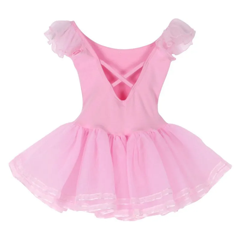 Lace Ballet Dance Dress For Girls Kids Party Ballet Tutu dress Children Ballerina Dancewear Princess Ballet Costumes LY5 SM6