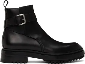 Lanvin Black Alto Boots