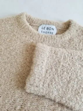 Le Bon Shoppe Envie Sweater - Sand: M/L