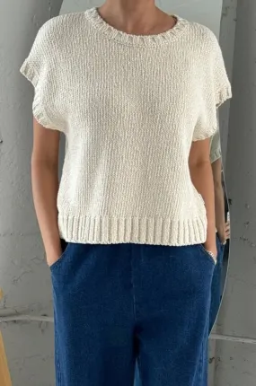 Le Bon Shoppe Pierre Cotton Sweater Top - Naturel