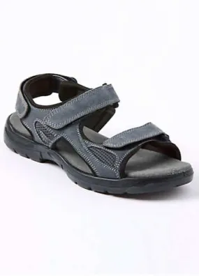 Leather Strider Sandals by Cotton Traders | Look Again