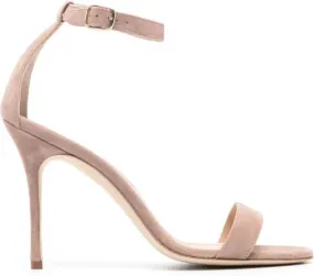 Manolo Blahnik Chaos 110mm open-toe sandals Neutrals