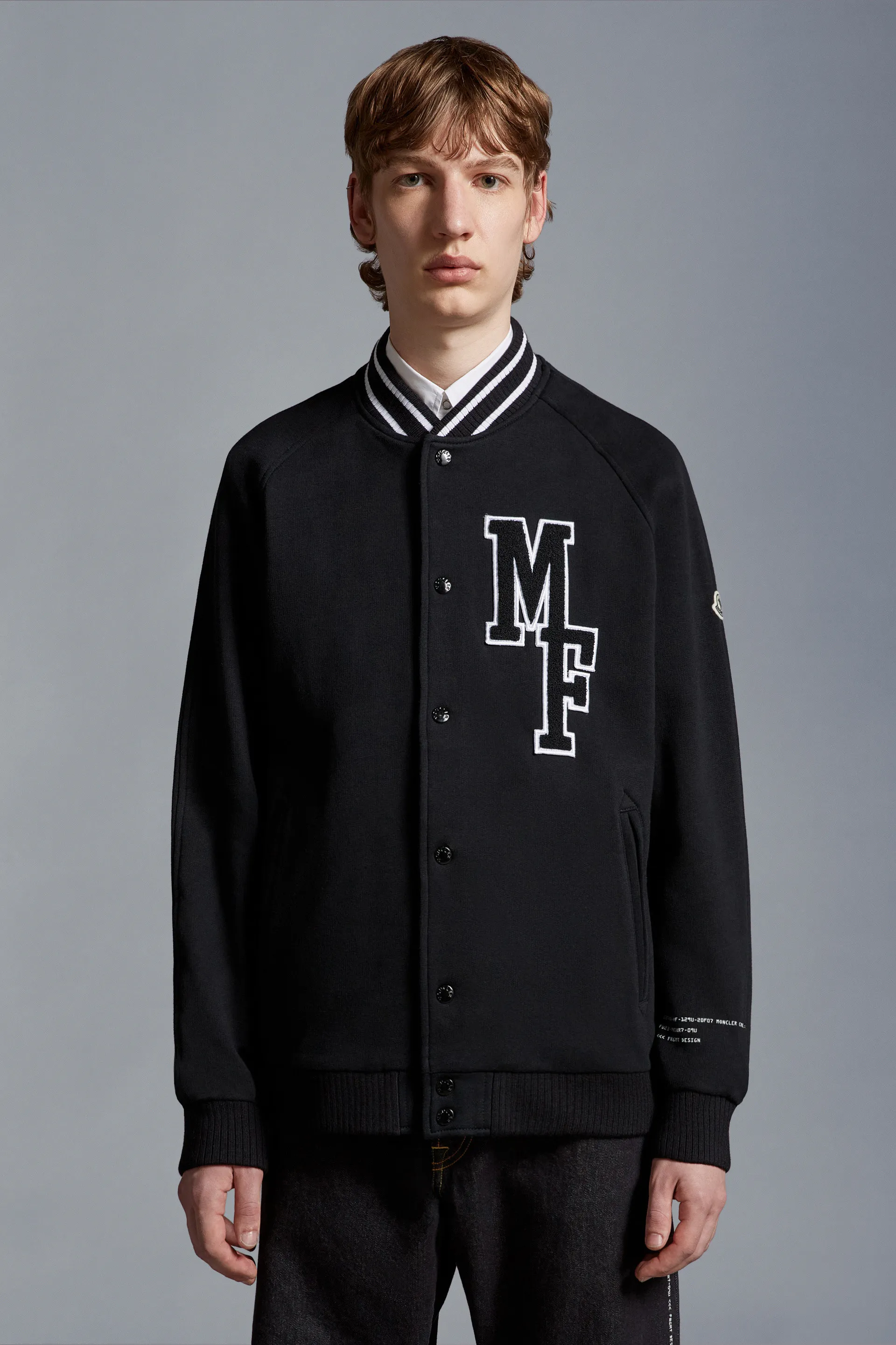 MONCLER  |Varsity Fleece Cardigan