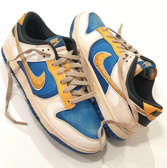 Nike Dunk Low “Vegeta Custom”  Aesthetic Of Prince Of Saiyans