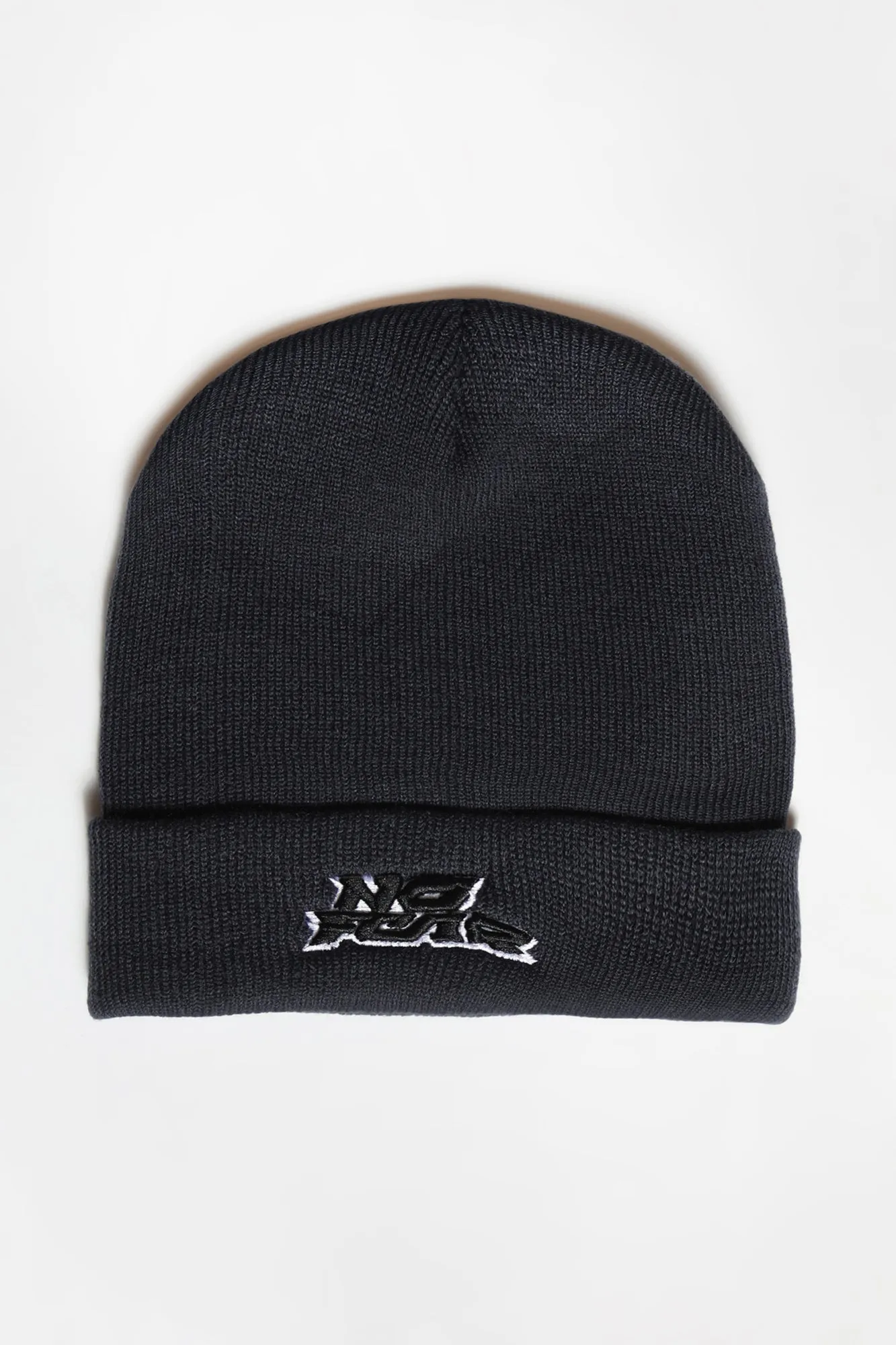 No Fear Mens Logo Foldup Beanie