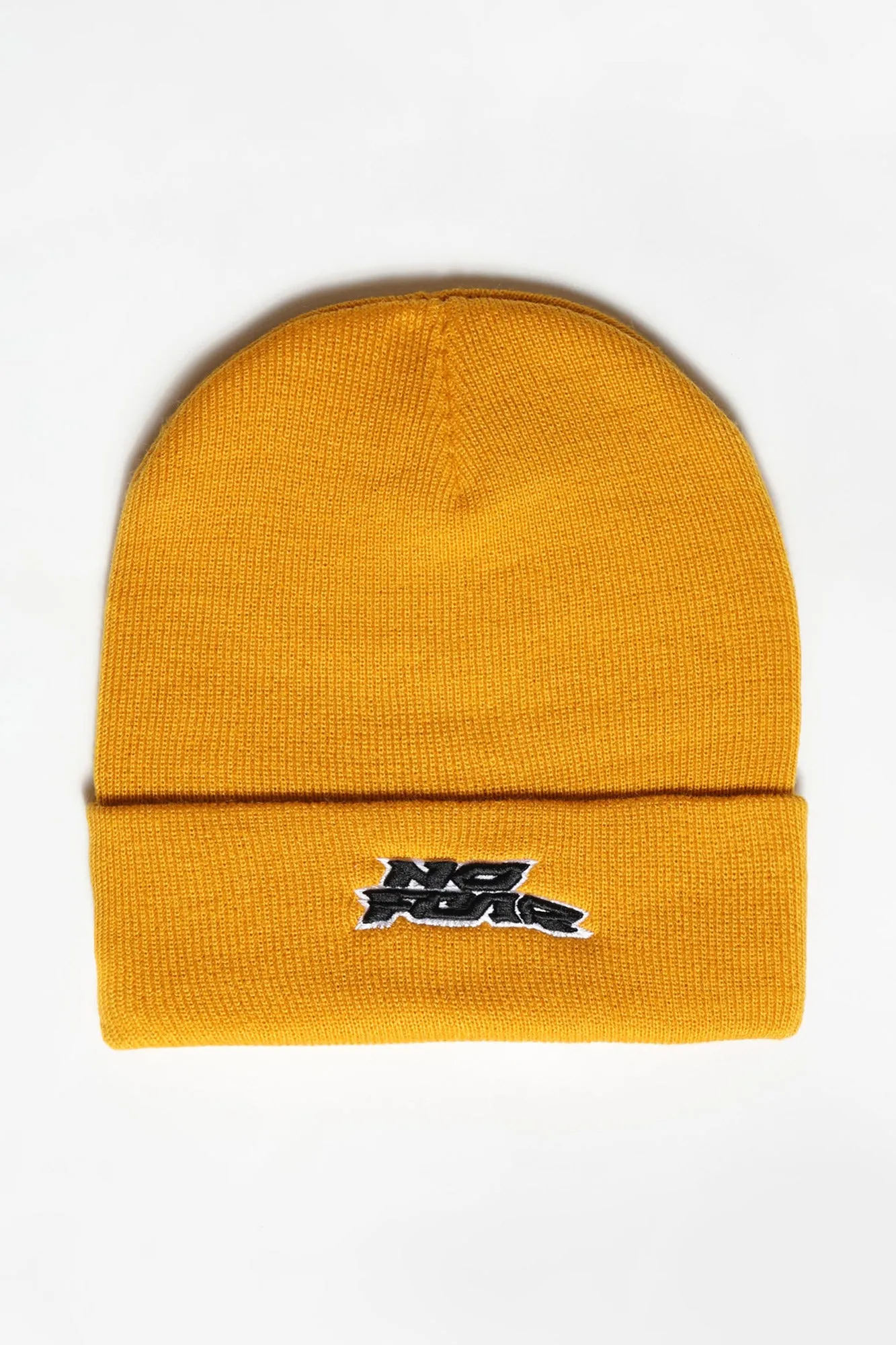 No Fear Mens Logo Foldup Beanie