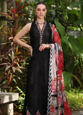 Noor By Saadia Asad Luxury Chikankari Lawn 3 Piece Unstitched Suit NBSA24LCL D-6A