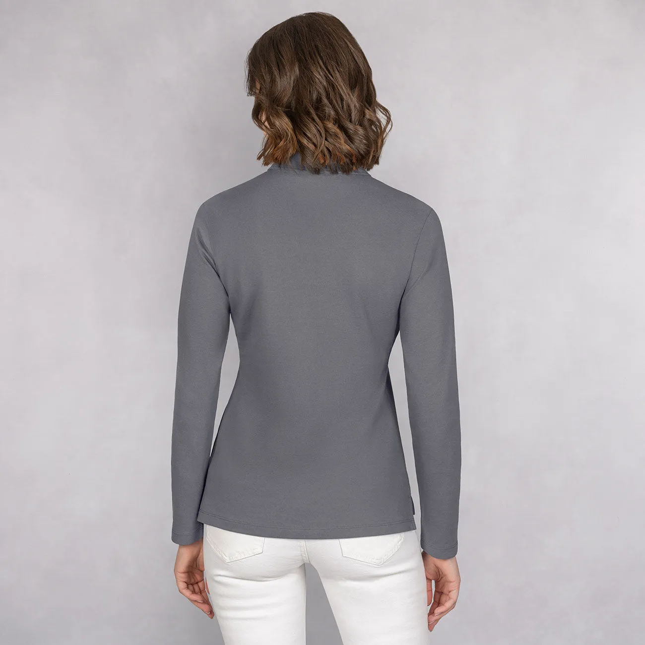 Polo Shirt Organic Cotton Longsleeve Women