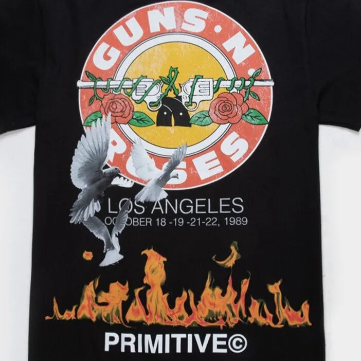 PRIMITIVE x Guns N' Roses Next Door Graphic T-Shirt - Black