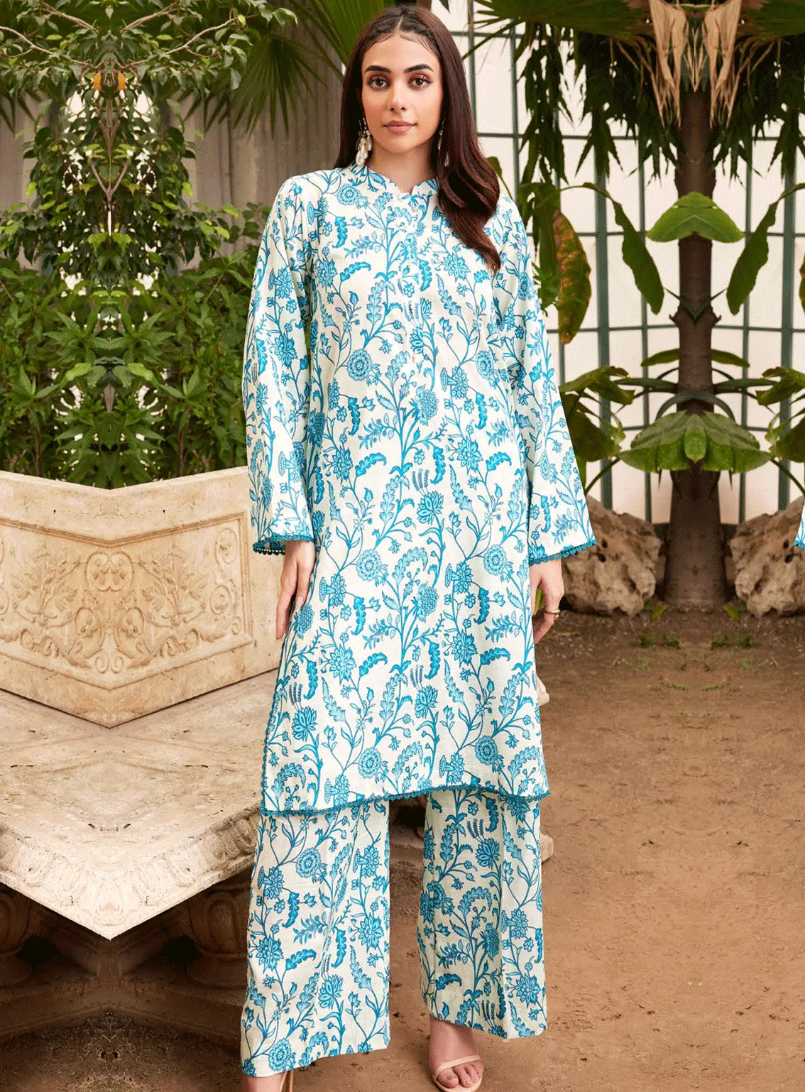 Rang By Motifz Printed Khaddar Unstitched 2 Piece Suit - MTF23DPK MWU-4521 GUL NAAZ