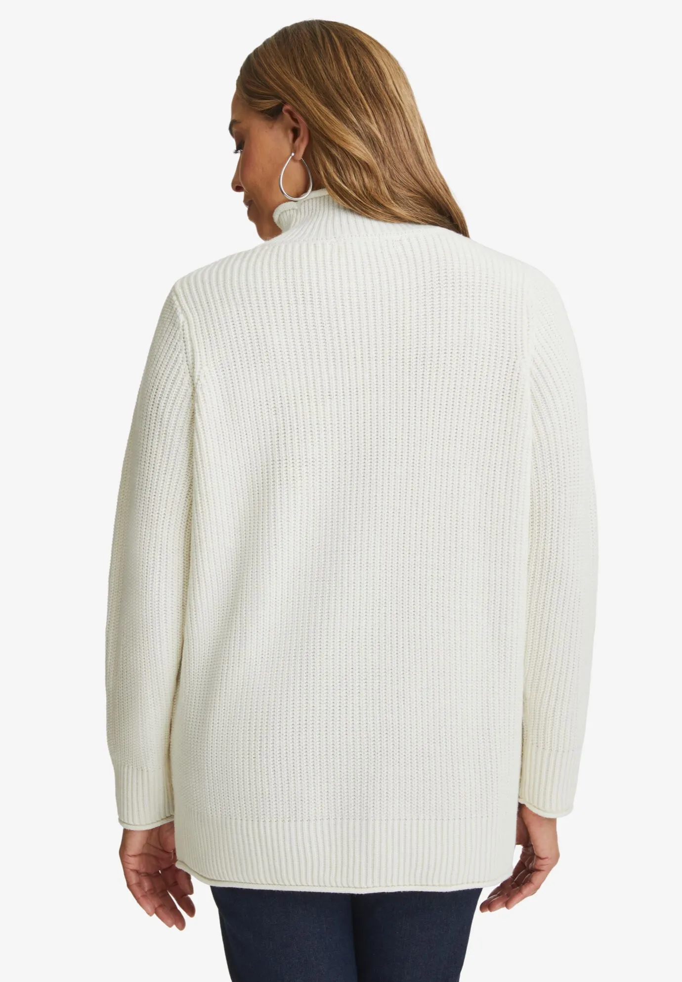 Rollneck Shaker Sweater